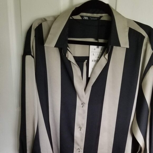 NWT L/XL ZARA blouse - Picture 3 of 10